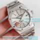 Copy Audermars Piguet Royal Oak White Dial Watch 15400 (8)_th.jpg
